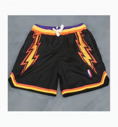 NBA Trillest Warriors shorts noir